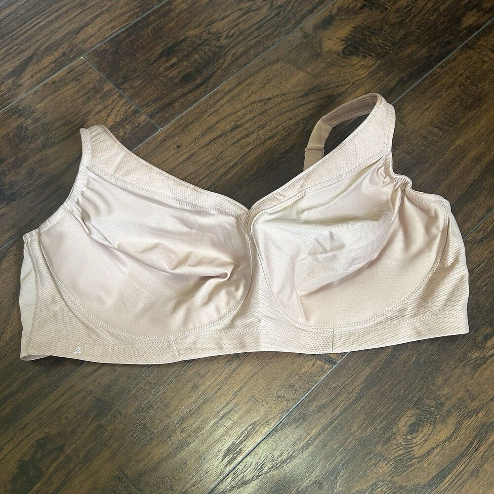 Glamorise Women's 50D MagicLift Seamless Wirefree Support Bra Tan 1006